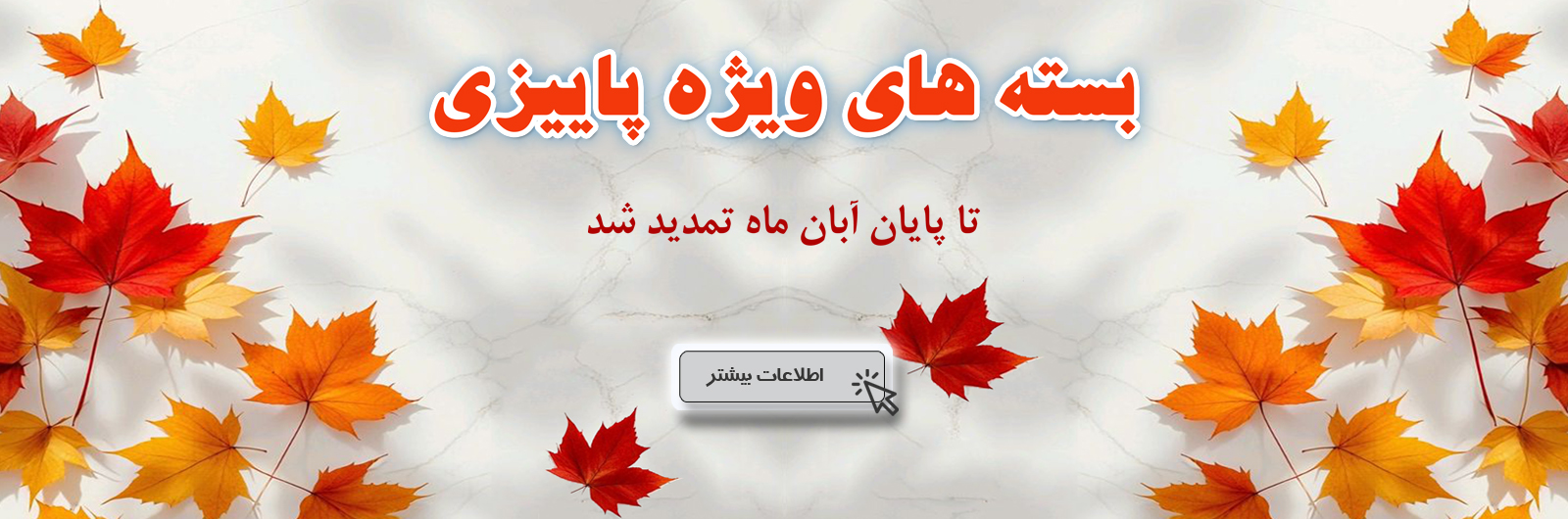 بسته های پاییزی